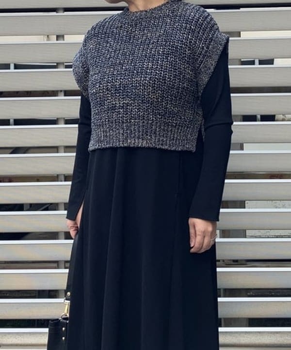 藤井 裕実子さんの「BEAMS WOMEN｜LEE × Demi-Luxe BEAMS / スーパーシンプルワンピース .M」を使ったコーディネート