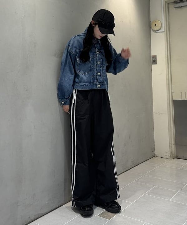 松田 陽茉莉さんの「BEAMS WOMEN｜【別注】Casselini / フロント リボン キャップ」を使ったコーディネート