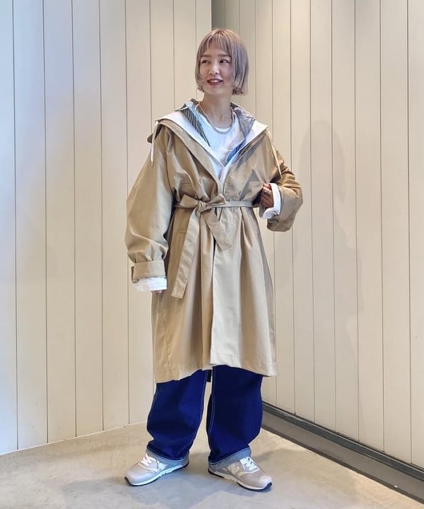 Kaoru Sakumaさんの「BEAMS WOMEN｜HAVERSACK / ハイゲージ 裏毛 フーデット パーカー」を使ったコーディネート