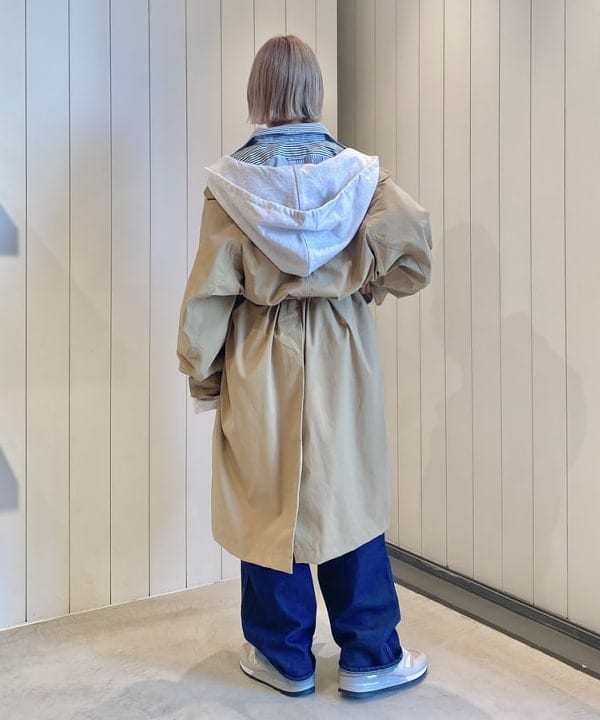 Kaoru Sakumaさんの「BEAMS WOMEN｜HAVERSACK / ハイゲージ 裏毛 フーデット パーカー」を使ったコーディネート