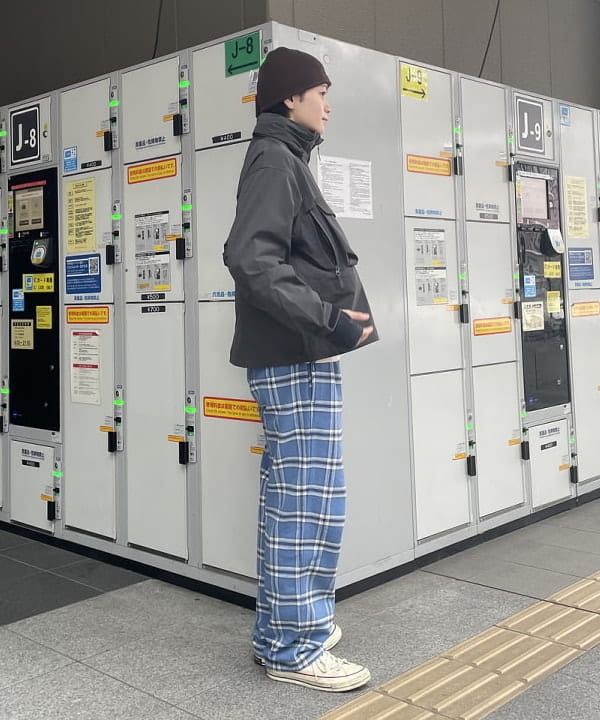 マツミヤさんの「BEAMS WOMEN｜メッシュ ニット ポロシャツ」を使ったコーディネート