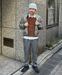 BEAMS（ビームス）フランネル スラックス（パンツ スラックス
