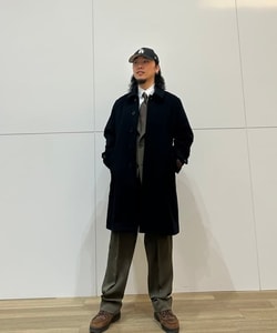 BEAMS HEART（ビームス ハート）ウールメルトン ステンカラー