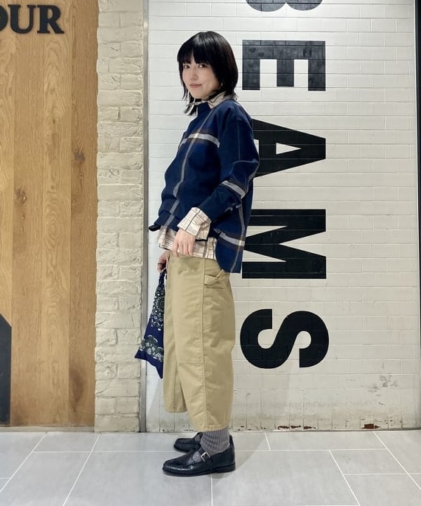 小原 もこさんの「BEAMS WOMEN｜ダブルニー タイトスカート」を使ったコーディネート