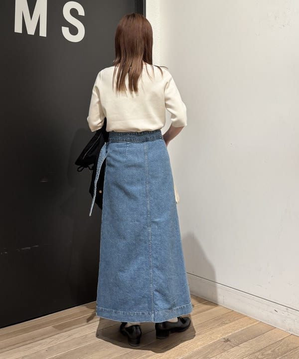 makita mikaさんの「BEAMS WOMEN｜TATRAS × Demi-Luxe BEAMS / 別注 CRIDORLA ナイロン フード ブルゾン」を使ったコーディネート