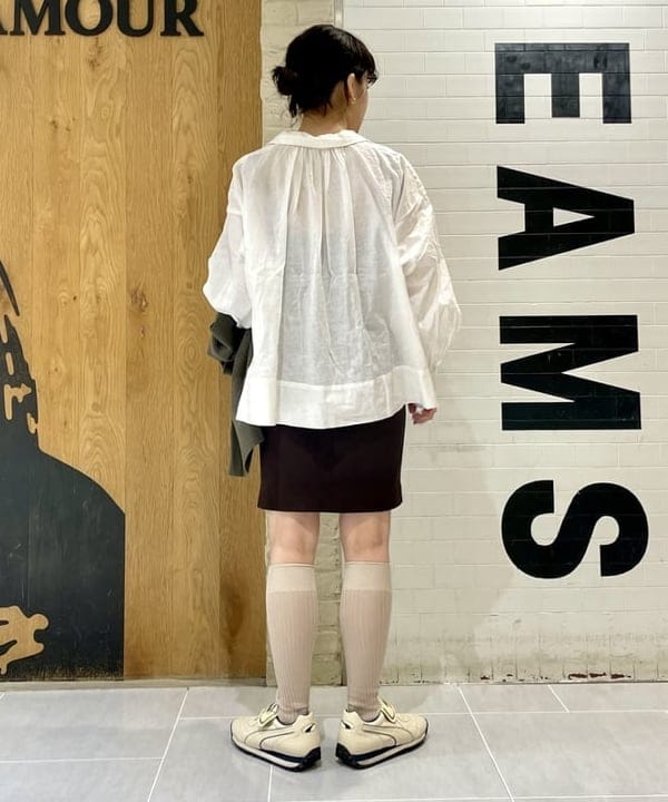 笠井 祐希さんの「BEAMS WOMEN｜ミリタリー ロング ベスト」を使ったコーディネート