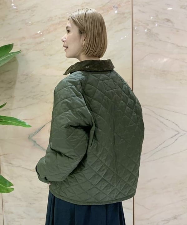 AONO SHIKAMAさんの「BEAMS WOMEN｜Barbour / TRANSPORT キルティング ジャケット」を使ったコーディネート