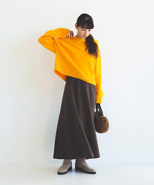 shibataさんの「BEAMS WOMEN｜圧縮ジャージ スカート」を使ったコーディネート
