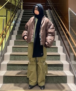 BEAMS BEAMS down flight jacket (blouson down jacket) for