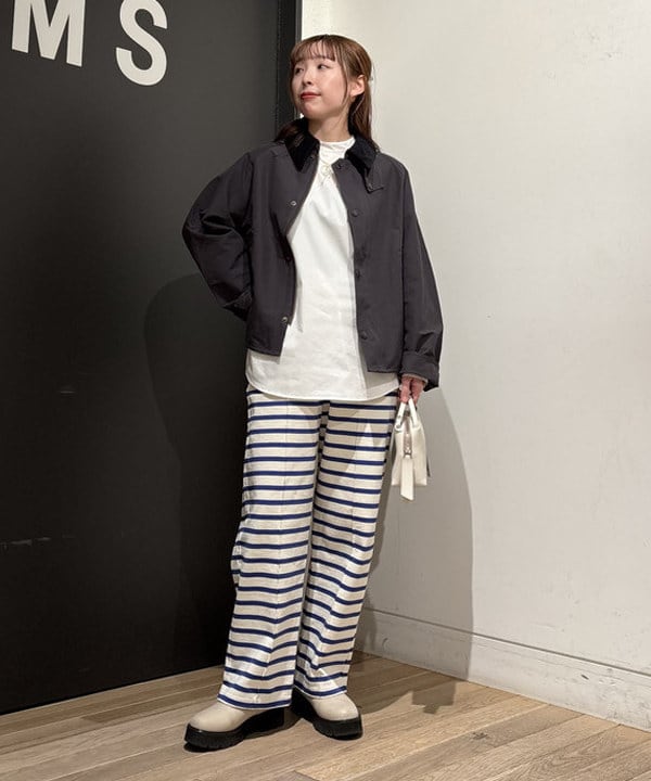makita mikaさんの「BEAMS WOMEN｜ジャージー イージー パンツ」を使ったコーディネート