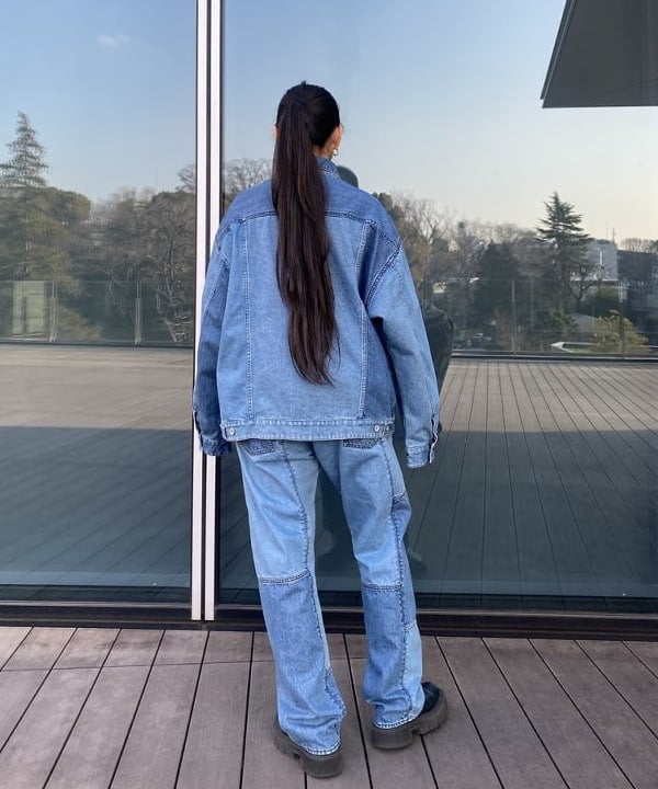 ayaさんの「BEAMS WOMEN｜クレイジー 5ポケット パンツ」を使ったコーディネート