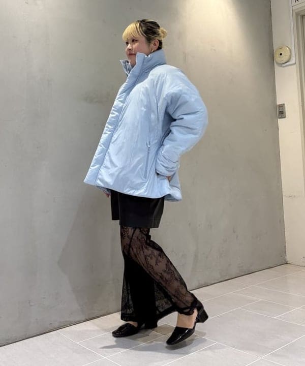 大石彩可さんの「BEAMS WOMEN｜【別注】Marmot / プリマロフト ジャケット」を使ったコーディネート