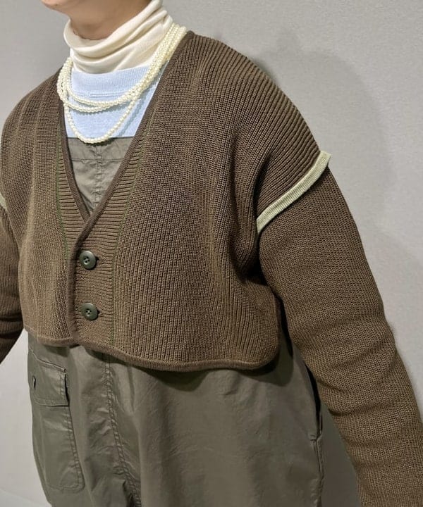 木村 梨香さんの「BEAMS WOMEN｜ショート ミリタリー ライナー カーディガン」を使ったコーディネート