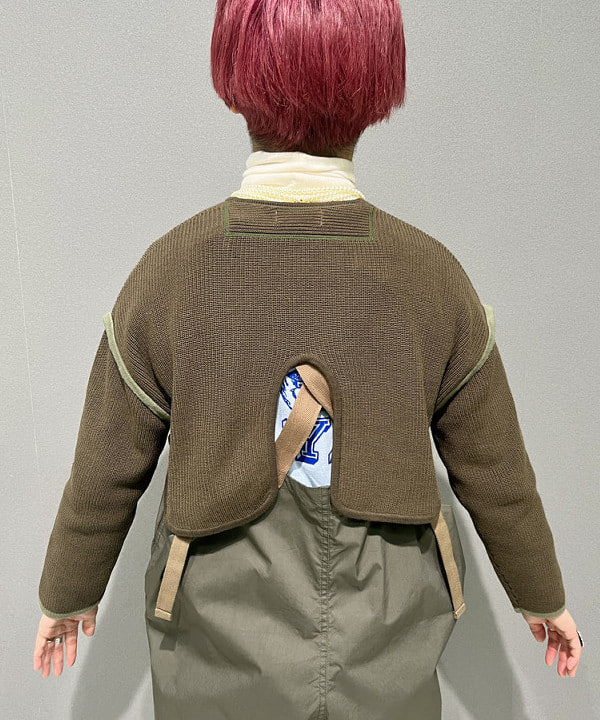 木村 梨香さんの「BEAMS WOMEN｜ショート ミリタリー ライナー カーディガン」を使ったコーディネート