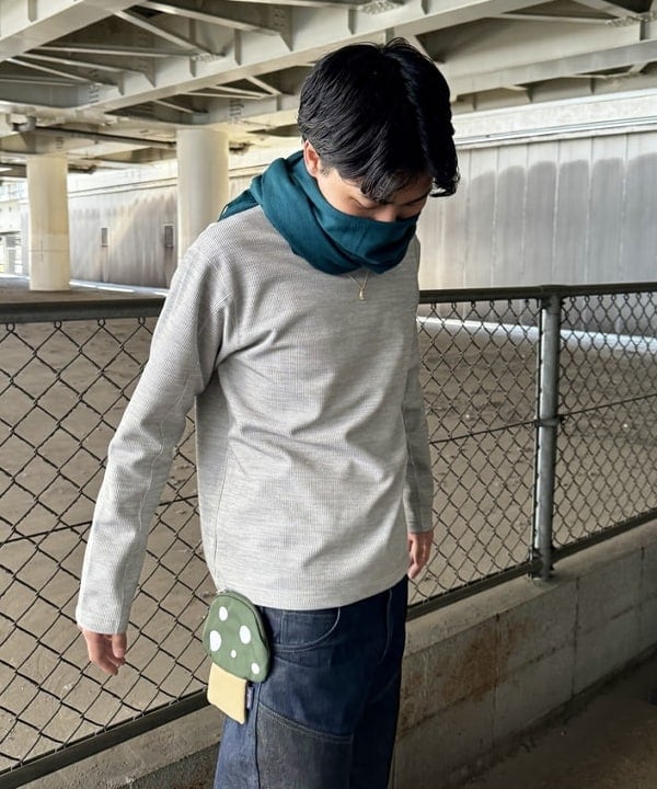 川崎 駿希さんの「BEAMS WOMEN｜ダブルフェイス ロングスリーブ」を使ったコーディネート