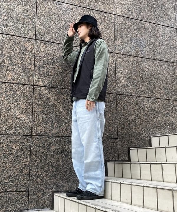 りくっしーさんの「BEAMS WOMEN｜BEAMS / レザー バケットハット」を使ったコーディネート