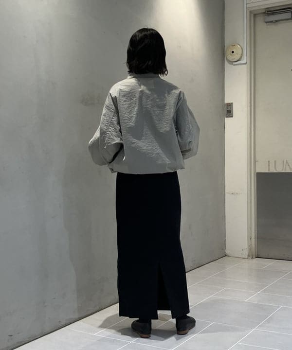 野村 美紅さんの「BEAMS WOMEN｜upper hights / U-51 シアー ショートブルゾン」を使ったコーディネート