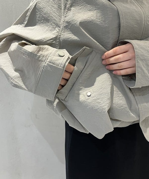 野村 美紅さんの「BEAMS WOMEN｜upper hights / U-51 シアー ショートブルゾン」を使ったコーディネート