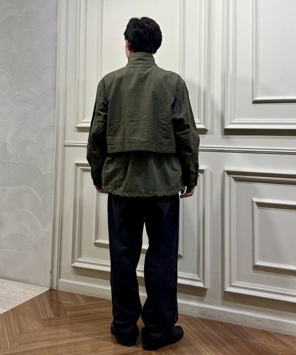 秋元 亮汰さんの「バックサテン レイヤード M-65 ブルゾン」を使ったコーディネート