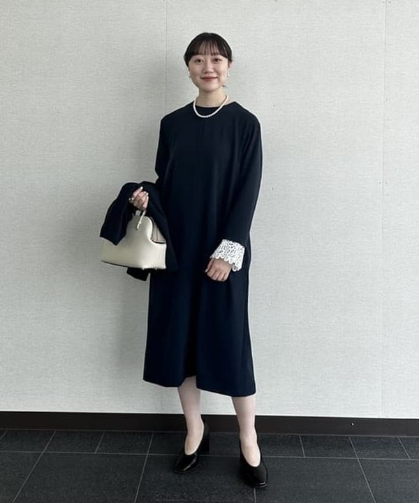 凛とした印象のワンピ＆スカートスタイリング