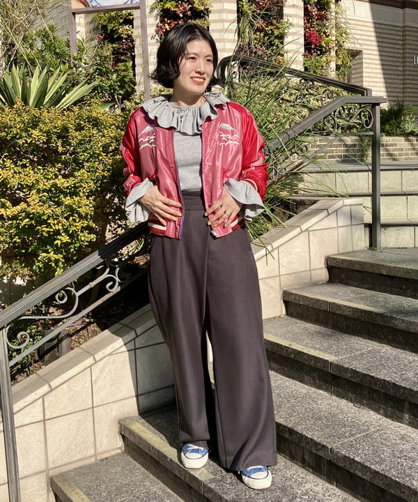 ワカバヤシ　ユカコさんの「BEAMS WOMEN｜【別注】テーラー東洋 / SUKA 舞妓」を使ったコーディネート