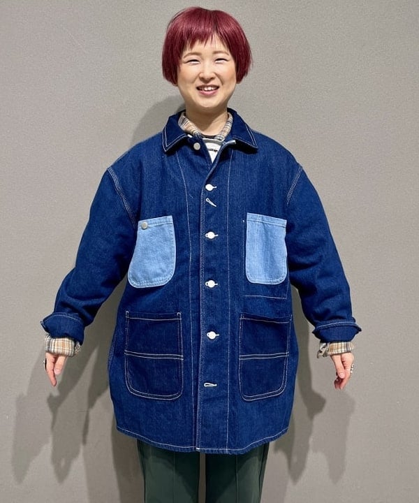 木村 梨香さんの「BEAMS WOMEN｜クレイジー ビッグ カバーオールコート」を使ったコーディネート