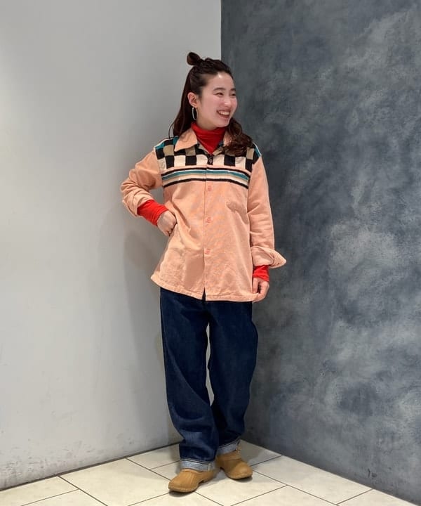 モモさんの「BEAMS WOMEN｜orSlow × BEAMS BOY / 別注 Monroe Jacket Special」を使ったコーディネート