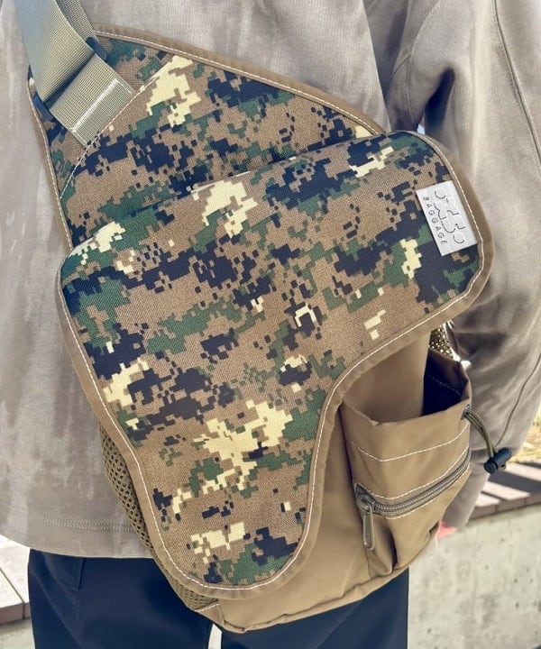 うえきんぐさんの「XS BAGGAGE &times; BEAMS / 別注 BodyBag」を使ったコーディネート