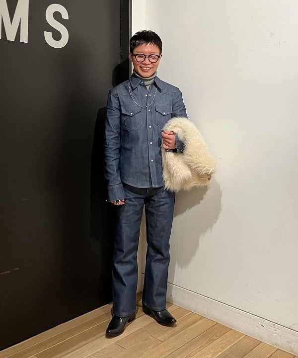 土田 達也さんの「BEAMS WOMEN｜Otro Accesorio / フラワー リング」を使ったコーディネート