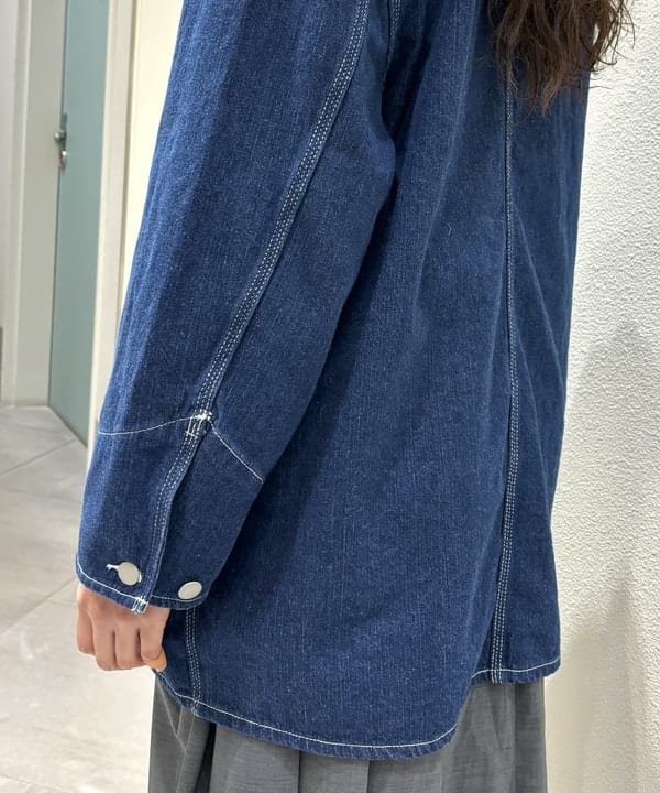 み　う　ちさんの「BEAMS WOMEN｜クレイジー ビッグ カバーオールコート」を使ったコーディネート