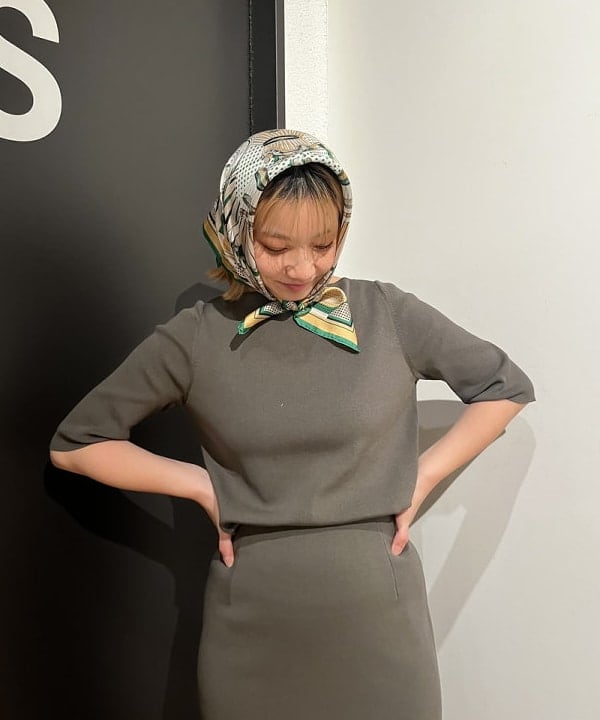 Ito_ririkaさんの「BEAMS WOMEN｜シンプル タイト ニットスカート .M.」を使ったコーディネート