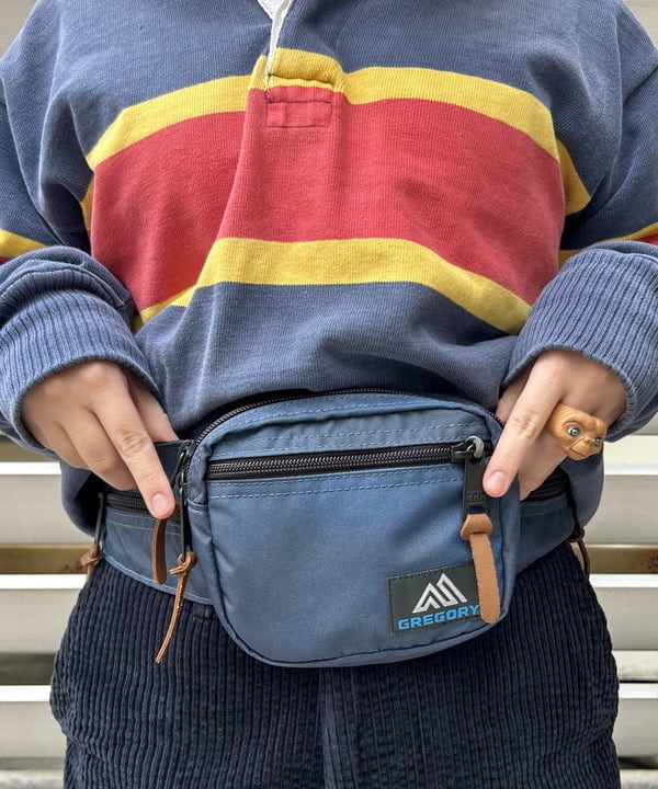 まつむさんの「BEAMS WOMEN｜GREGORY / 別注 VINTAGE HIP MATE NAVY」を使ったコーディネート