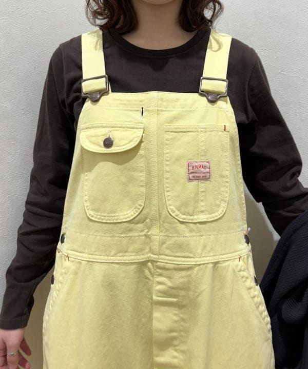 アベアミさんの「BEAMS WOMEN｜【別注】BIGMAC / オーバーダイ オーバーオール 25SS」を使ったコーディネート