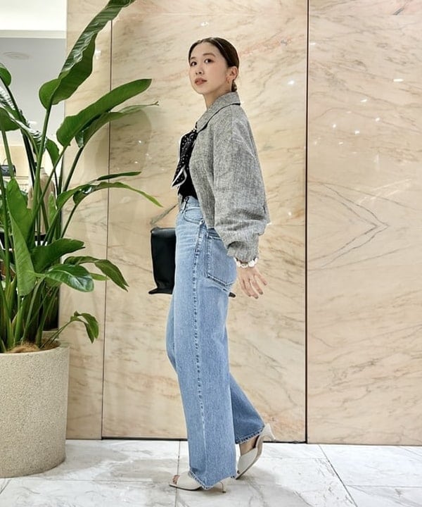 佐藤 美樹さんの「BEAMS WOMEN｜レザーミュール .M」を使ったコーディネート