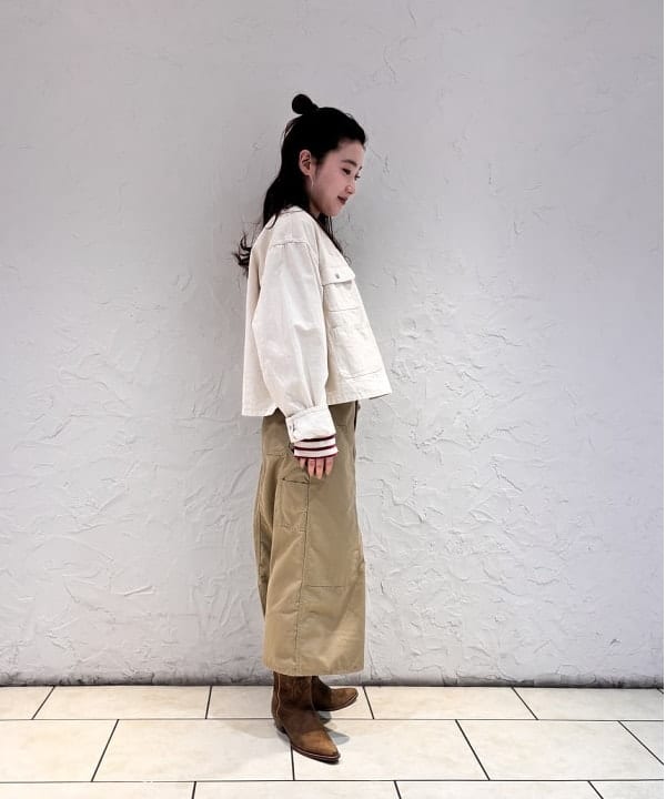 モモさんの「BEAMS WOMEN｜ダブルニー タイトスカート」を使ったコーディネート