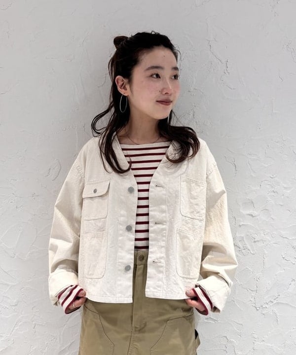 モモさんの「BEAMS WOMEN｜ダブルニー タイトスカート」を使ったコーディネート