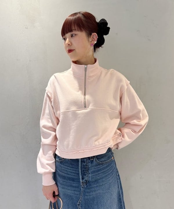 りかちょび/岸本梨佳さんの「BEAMS WOMEN｜CONTROL FREAK / スタッズ コンチョ 巾着 バッグ」を使ったコーディネート