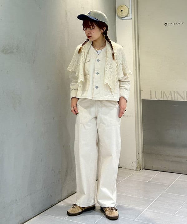ナツハさんの「BEAMS WOMEN｜ショート エンジニア ジャケット」を使ったコーディネート