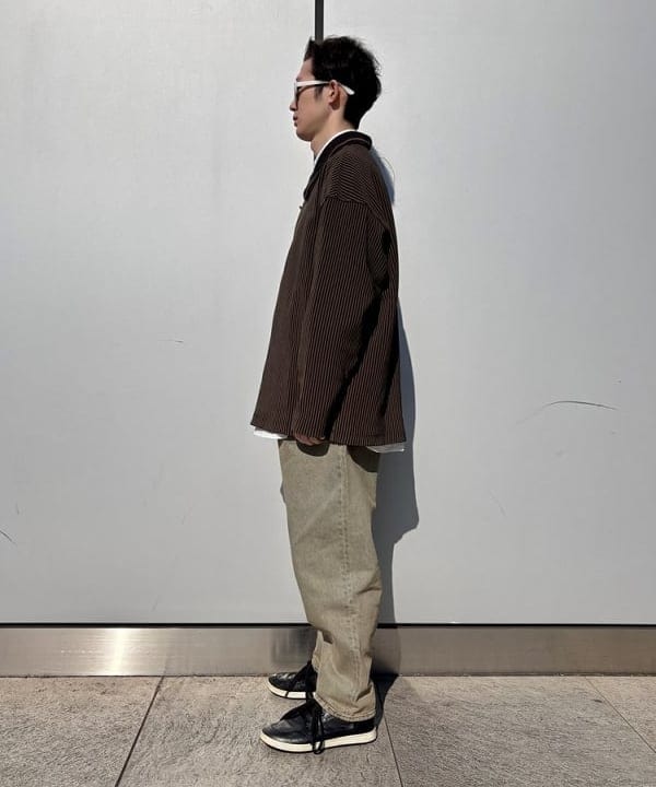 うえきんぐさんの「ワイド テーパード デニム」を使ったコーディネート