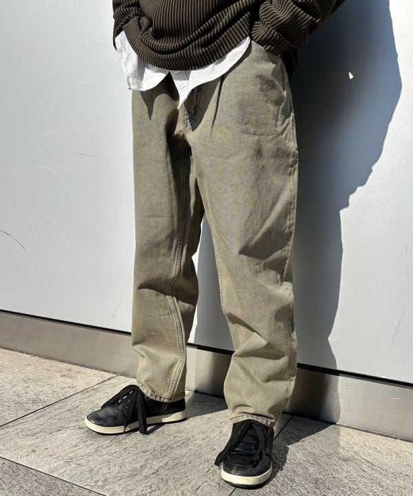 うえきんぐさんの「ワイド テーパード デニム」を使ったコーディネート