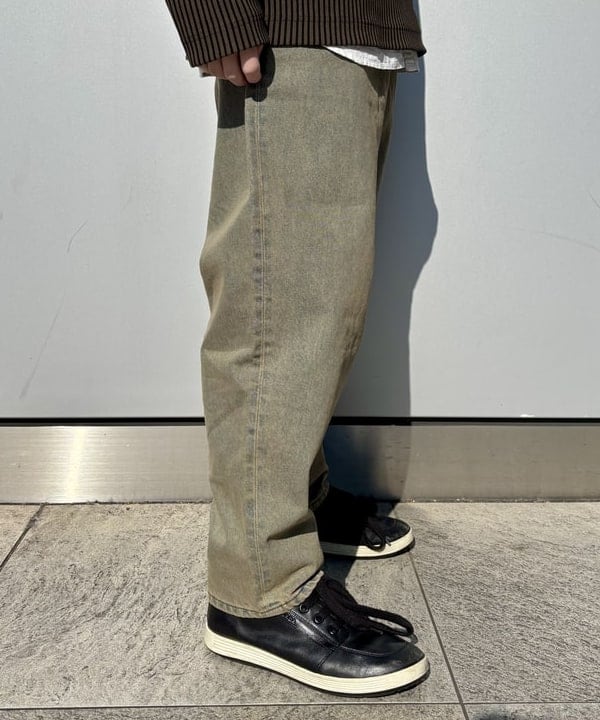 うえきんぐさんの「ワイド テーパード デニム」を使ったコーディネート