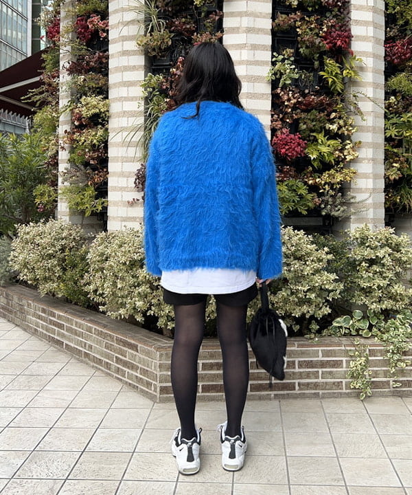 Sakiさんの「BEAMS WOMEN｜【別注】CONTROL FREAK / ★ファー バッグ」を使ったコーディネート