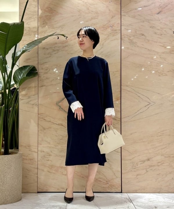 ゆうかさんの「BEAMS WOMEN｜PUNTI. / WALTZ ハンドバッグ」を使ったコーディネート