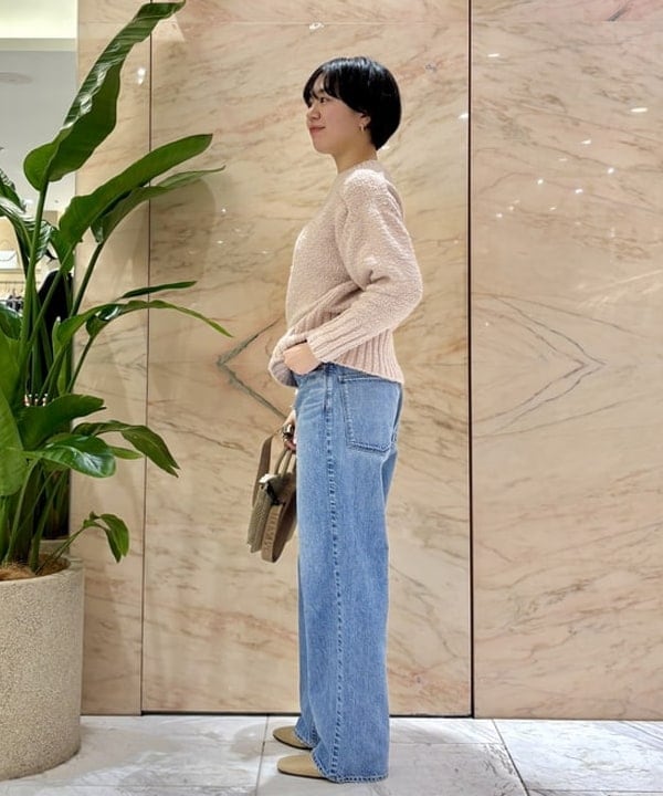 ゆうかさんの「BEAMS WOMEN｜NOMADIS / HELMET MESH Petit ショルダーバッグ」を使ったコーディネート
