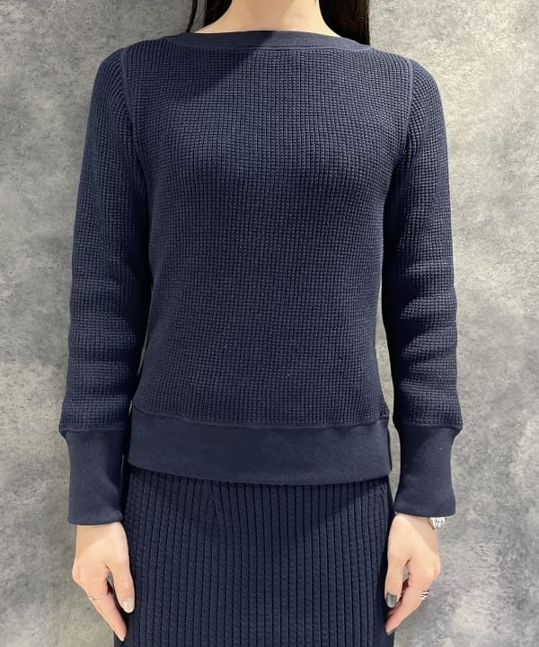 高木 菜央さんの「BEAMS WOMEN｜AK+1 / ニット トートバッグ」を使ったコーディネート