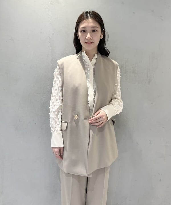 坂本 涼花さんの「BEAMS WOMEN｜BEAMS BOY / パールチョーカー セット」を使ったコーディネート