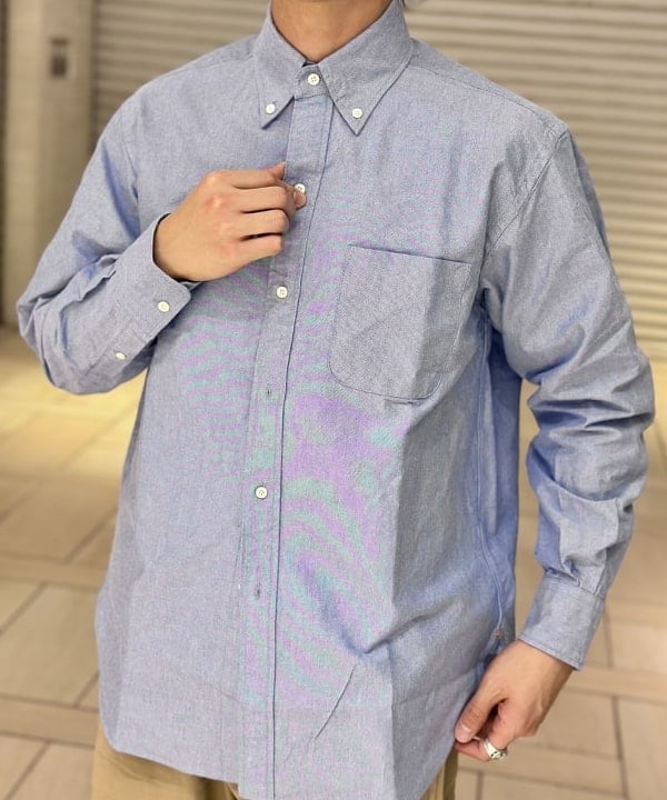 Kellyさんの「BEAMS WOMEN｜BEAMS PLUS / アメリカン オックスフォード ボタンダウン シャツ クラシックフィット」を使ったコーディネート