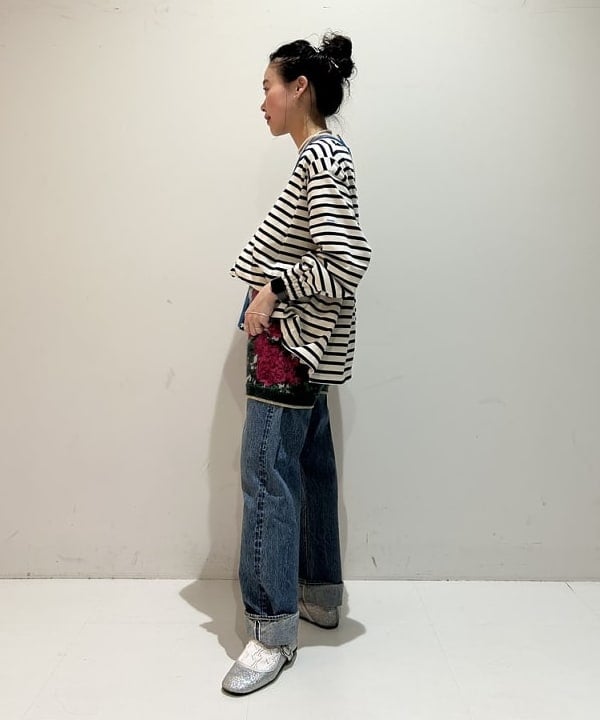清水 彩乃さんの「BEAMS WOMEN｜【別注】orSlow / No.8 DENIM NEW」を使ったコーディネート