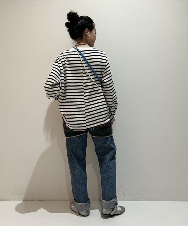 清水 彩乃さんの「BEAMS WOMEN｜【別注】orSlow / No.8 DENIM NEW」を使ったコーディネート