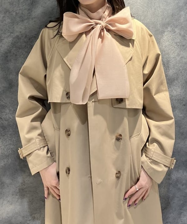 nodokaさんの「BEAMS WOMEN｜オーガンジー リボンブラウス」を使ったコーディネート